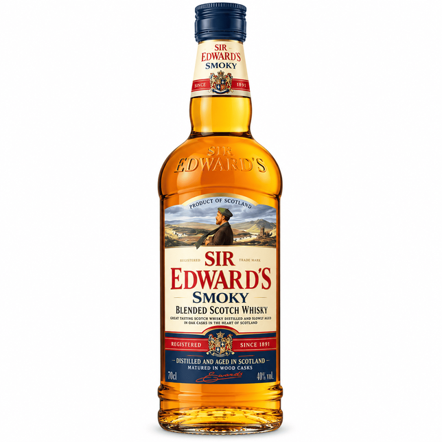 Whisky Sir Edward's Smoky 40% 0,7 L