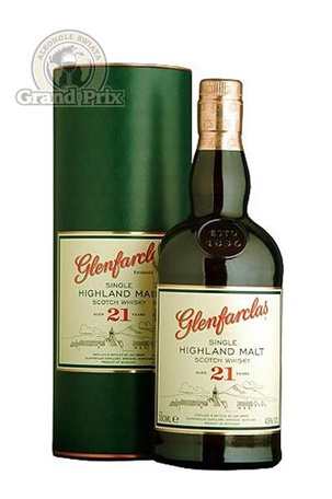 WHISKY GLENFARCLAS 21YO  43%  0,7L