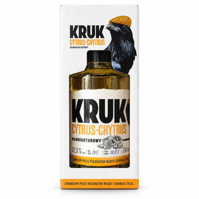 Wódka Kruk Cytrus-Chytrus 700 ml kart