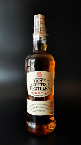 WHISKY THREE SCOTTISH BROTHERS 20YO 40% 0,7L