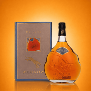 Koniak Meukow De Luxe + GB 40% 0,7 L