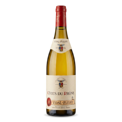Wino Cotes-du-Rhone Blanc Vidal-Fleury 0,75 L