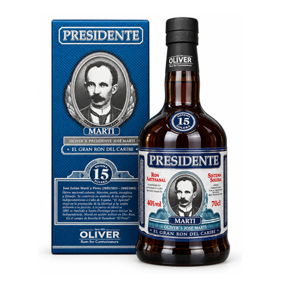 PRESIDENTE MARTI 15YO 40% 0,7L
