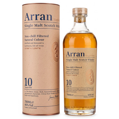WHISKY ARRAN  10YO  46%  0,7L