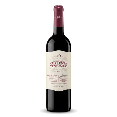 Wino Cuatro Rayas Cuarenta Vendimias Ribera del Duero DOC 0,75 L