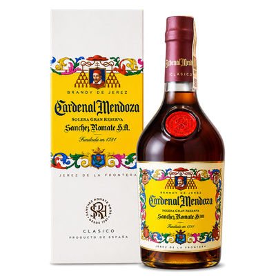 BRANDY CARDENAL MENDOZA 40% 0,7L