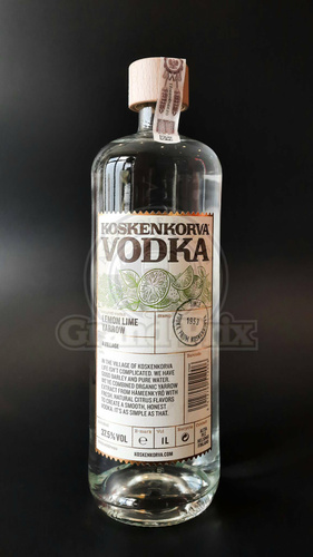WÓDKA KOSKENKORVA LEMON LIME YARROW  37,5%  1L