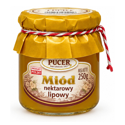 MIÓD PUCER LIPOWY 250g