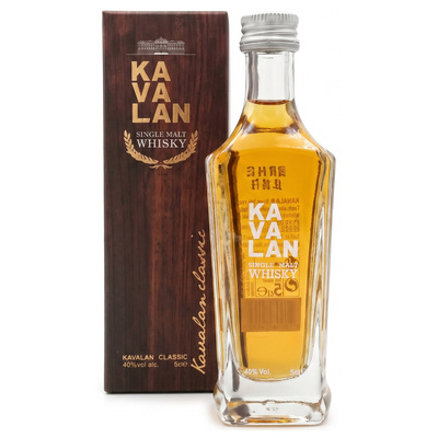 KAVALAN SINGLE MALT 40% 50ML