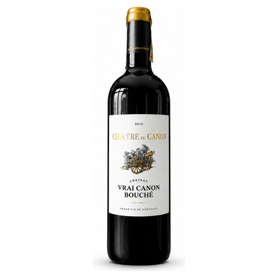 WINO CHATEAU VRAI CANON BOUCHE LE TERTRE DE CANON 2015 14% 0,75L