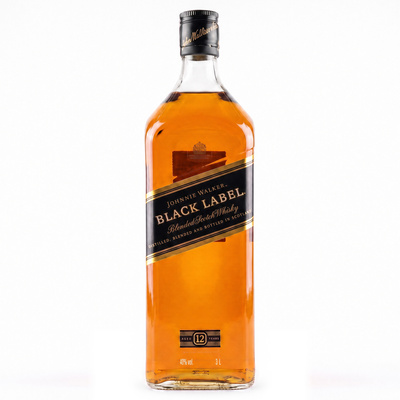 WHISKY JOHNNIE WALKER BLACK LABEL 12YO 40%  3L