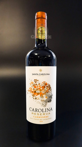 WINO SANTA CAROLINA RESERVA CARMENERE 2021 0,75L