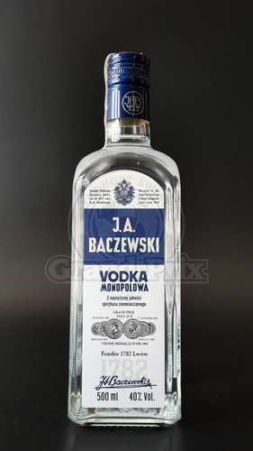 WÓDKA BACZEWSKI 40% 0,5L