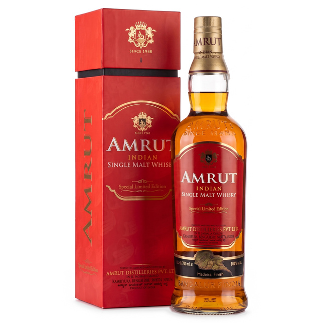 WHISKY AMRUT PEATED SINGLE MALT MADEIRA FINISH 50% 0,7L