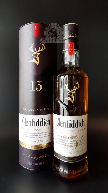 WHISKY GLENFIDDICH 15YO 40% 0,7L