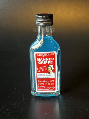 Mini. MANNERGRIPPE ICE MINT 15% 20ML