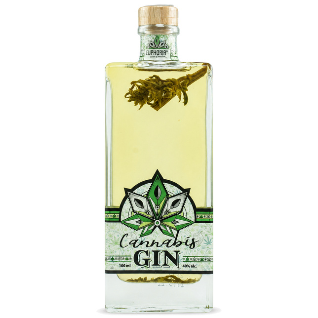 Mini GIN EUPHORIA CANNABIS 40% 0,1L