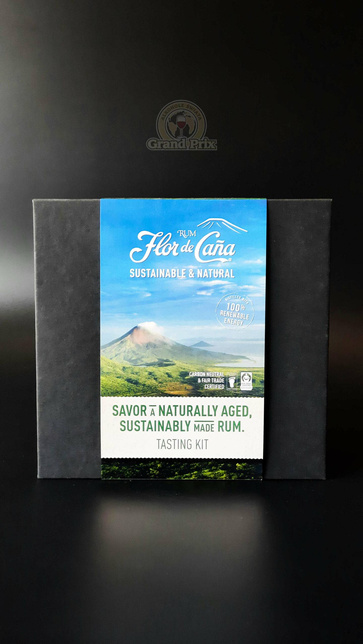 FLOR DE CANA TASTING SET (6*25ML)(4yo;5yo;7yo;12yo;18yo;25yo) 39,58% 0,15L