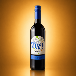 WINO VIVE LA VIE MERLOT ALCOHOL FREE 0.75L 0%