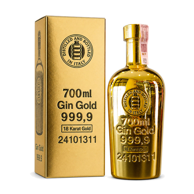 GIN GOLD 999,9 40% 0,7L