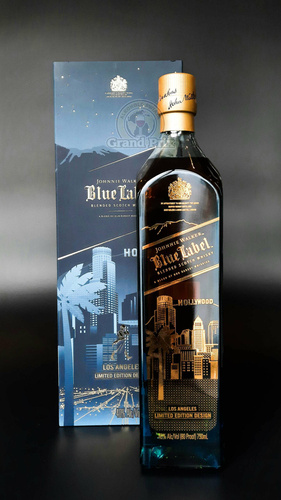 JOHNNIE WALKER BLUE LABEL HOLLYWOOD SKYLINE  40% 0,75L