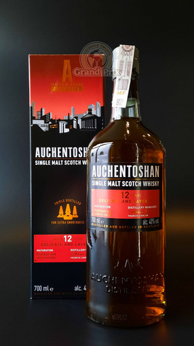 WHISKY AUCHENTOSHAN 12YO 40%  0,7L