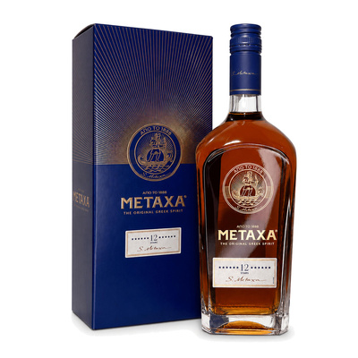 BRANDY METAXA 12* 40% 0,7L GB
