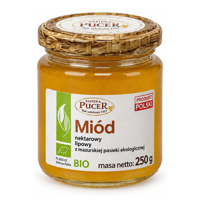 MIÓD PUCER LIPOWY EKO 250g