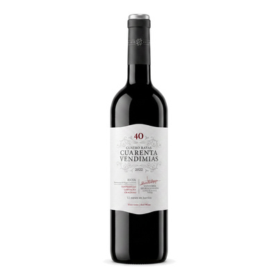 Wino Cuatro Rayas Cuarenta Vendimias Rioja DOC 0,75 L