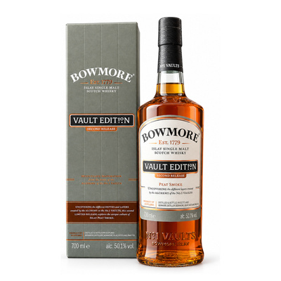 BOWMORE VAULT 2ND RELEASE L.E. 2019 50,1% 0,7L
