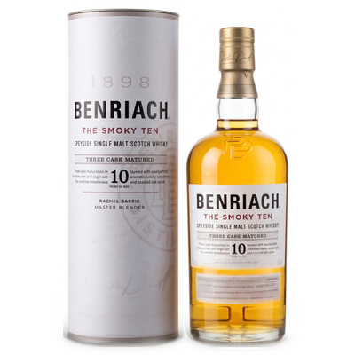WHISKY BENRIACH 10 YEARS THE SMOKY TEN  46% 0.7L
