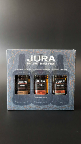 ISLE OF JURA - 10YO/JOURNEY/SEVEN WOOD (3*50ML) 40,67%  0,15L