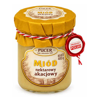 MIÓD PUCER AKACJOWY 400g