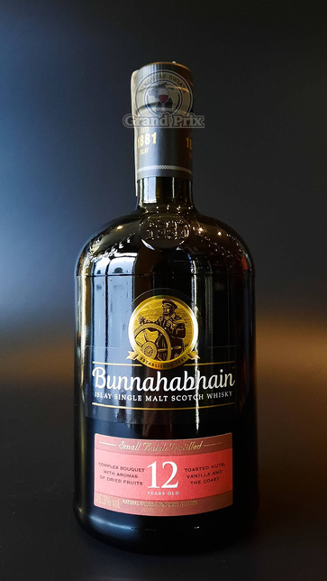 WHISKY BUNNAHABHAIN 12YO  46,3%  0,7L