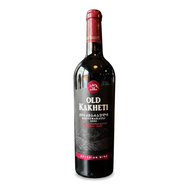 Wino Kindzmarauli Old Kakheti Red semi sweet 12% 0,75l