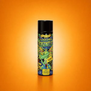 Mini. Absynt EUPHORIA CANNABIS ABSINTH  70%  50ML