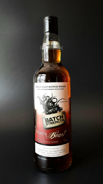 WHISKY PEATS BEAST PX SHERRY WOOD FINISH 54,1% 0,7L