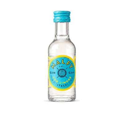 Mini Gin Malfy Con Limone 41% 50ml