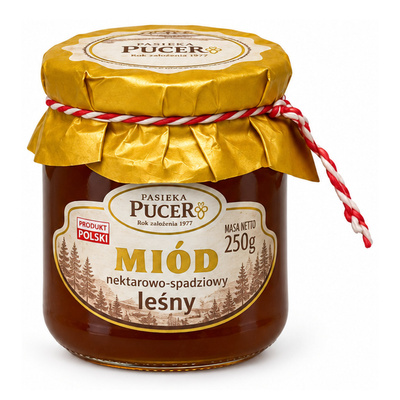 MIÓD PUCER LEŚNY 250g