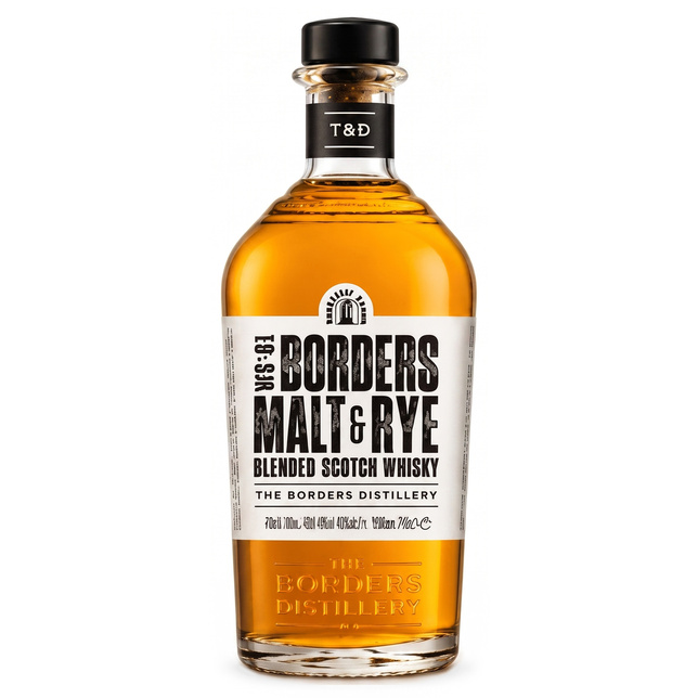 Whisky BORDERS Malt&Rye 40% 0,7L