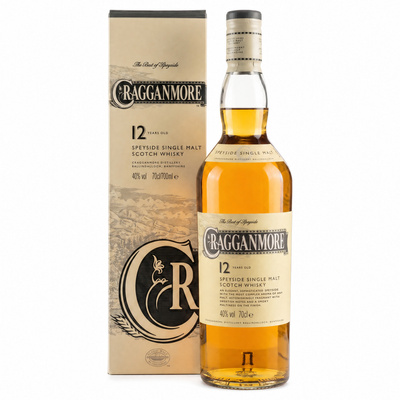 WHISKY CRAGGANMORE 12YO 40%  0,7L