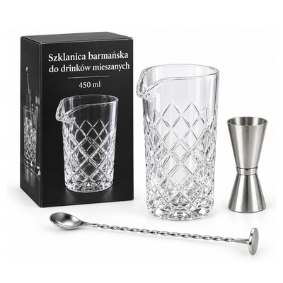 Szklanica barmańska do drinków mieszanych 450 ml