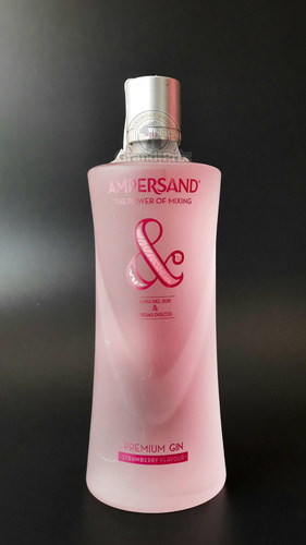 GIN AMPERSAND STRAWBERRY 37,5%  0,7L