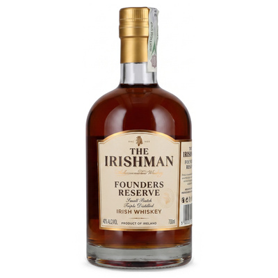 THE IRISHMAN FOUNDERS RESERVE 40%  0,7L