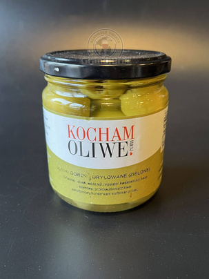 Oliwki zielone Gordal drylowane 370 g