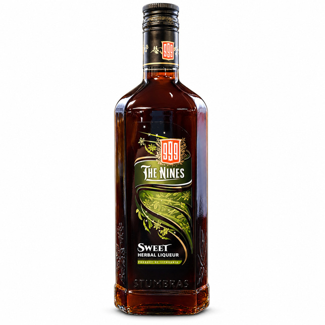 WÓDKA NINES 999 CANNABIS AND CITRUS 35% 0.5L