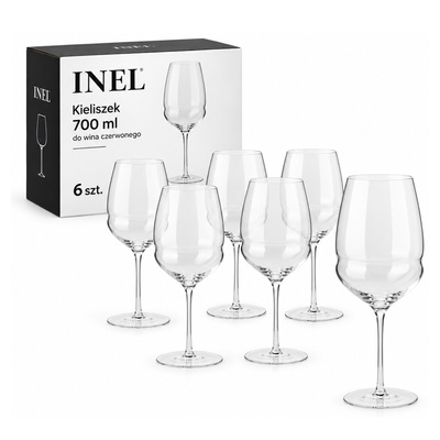 Kieliszek INEL 700 ml 6 szt do wina czerwonego