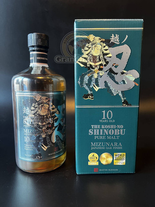 WHISKY SHINOBU PURE MALT 10YO 43%  0,7L