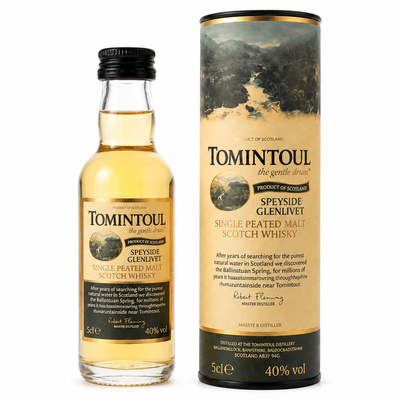 Mini Whisky Tomintoul Peaty Tang 0,05 L 40%