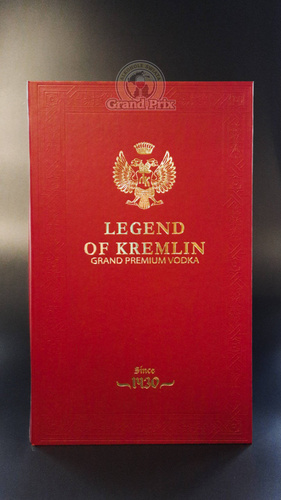 LEGEND OF KREMLIN BOOK RED  40%  0,7L